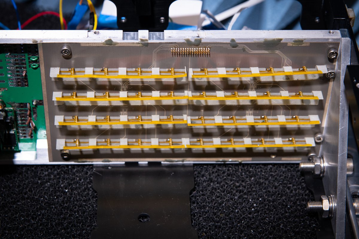 The pop-up antenna power transmitter array installed in MAPLE