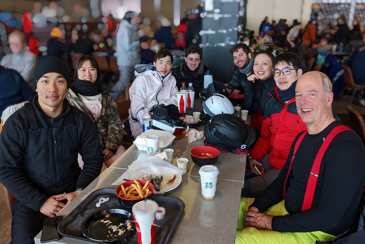 A group photo at the 2023 Lab retreat