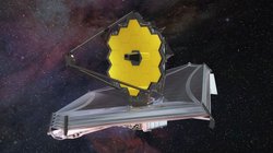 JWST, in space