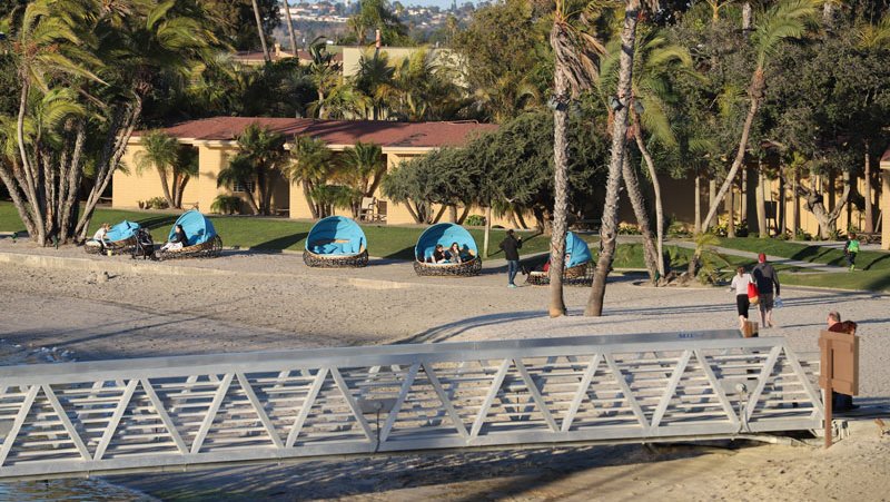 Hotel beach cabanas retreat 2018