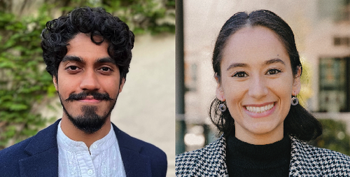 Headshot Adi Nair and Sabera Talukder