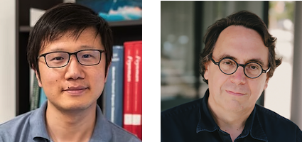 Headshots Zhen Chen and Carlos Lois