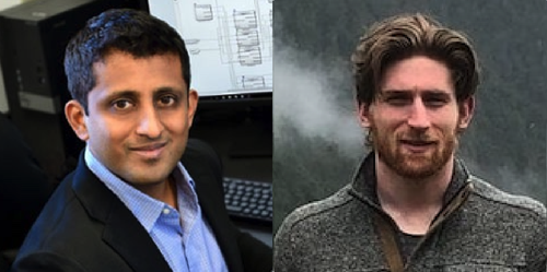 Headshot Chethan Panadarinath and Chris Versteeg