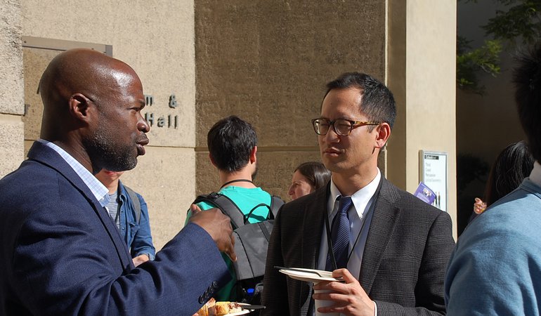 Kafui Dzirasa and Eddie Chang in conversation