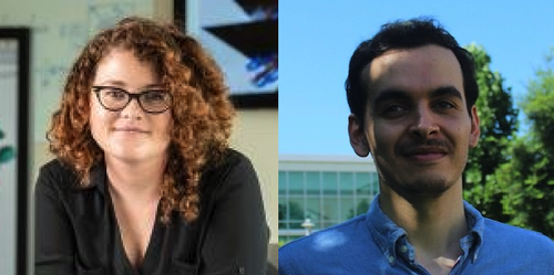 Headshot Eva Dyer and Mehdi Azabou