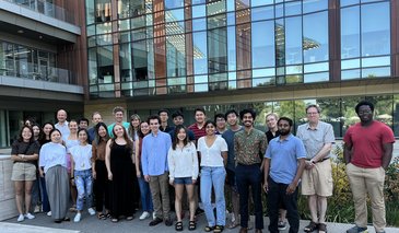 Group shot of DataSAI for Neuroscience Summer School Students and Instructors
