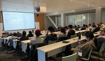 Speaker and audience