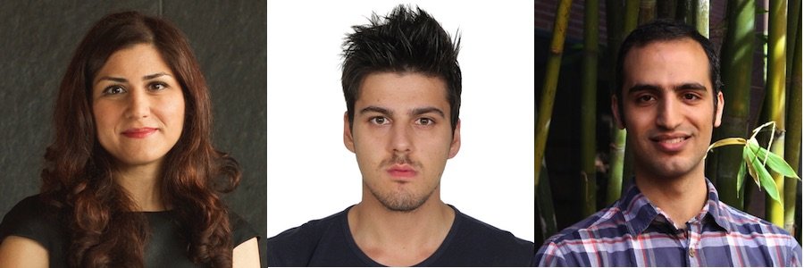 Headshot Maryam Shanechi, Eray Erturk and Omid Sani