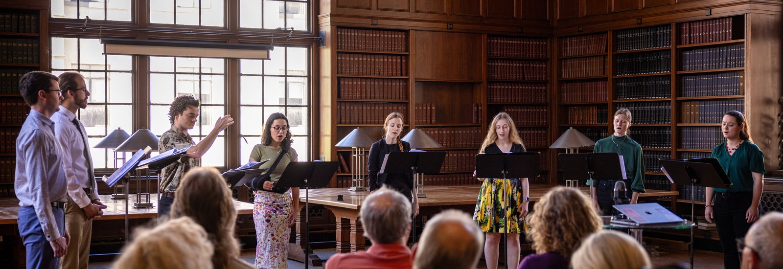 Members of OcTech during the performance of our Spring 2024 concert
