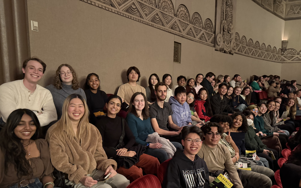 Caltech students attending Wicked
