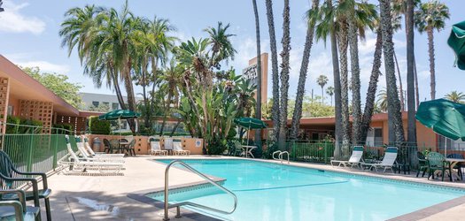 saga hotel pool