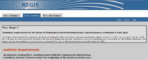 graduate degree progress student view 1
