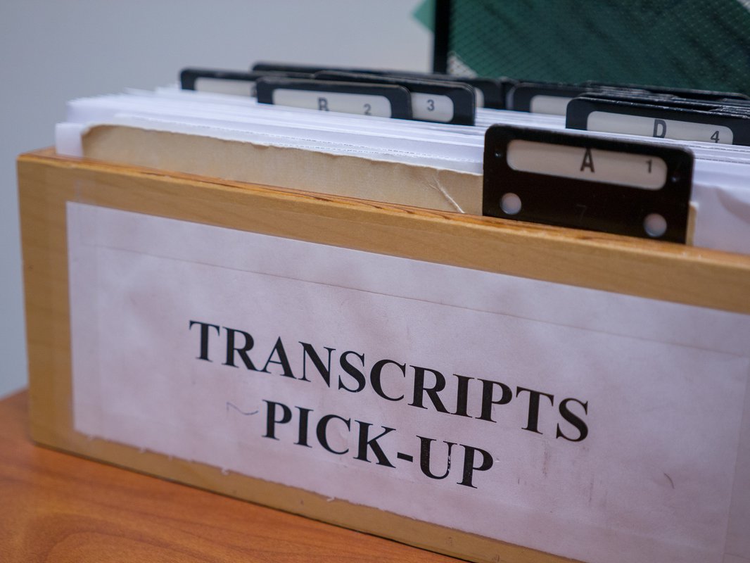 transcript box