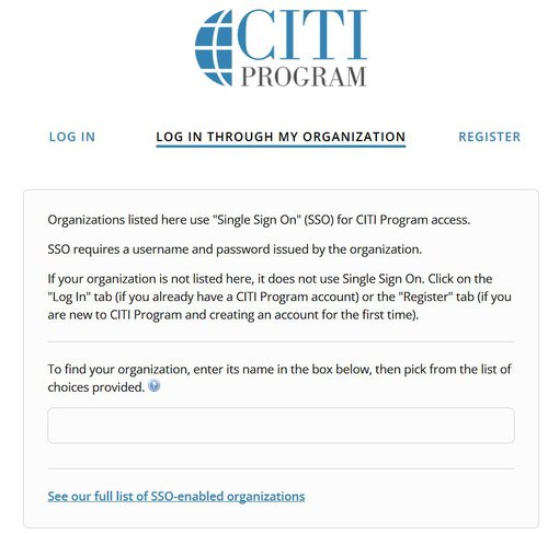CITI SSO Sign In
