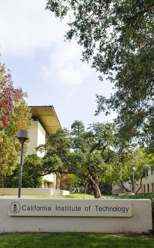 California Institute of Technology sign