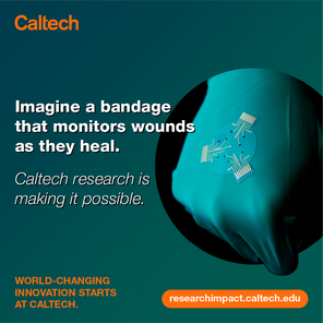 A graphic showing a bandage on a gloved hand