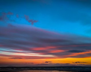sunset sky