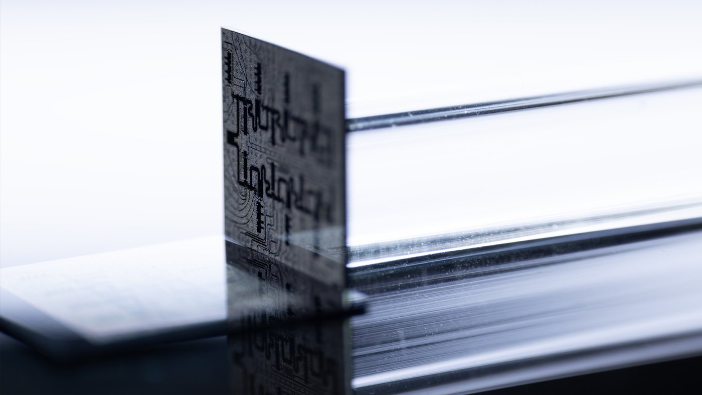 The Ocelot quantum computer chip. 