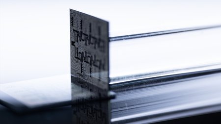 The Ocelot quantum computer chip. 