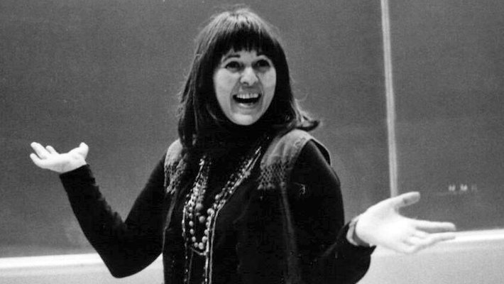 Shirley Marneus, directing the 1979 production of The Music Man.
