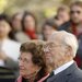 Katharine Stewart Schlinger and Warren G. Schlinger at the 2010 dedication of Caltech's Warren and Katharine Schlinger Laboratory for Chemistry and Chemical Engineering