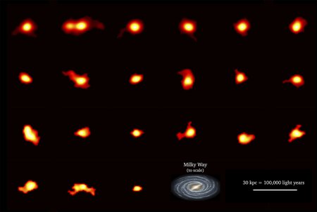 Rotating galaxies as seen by ALMA.