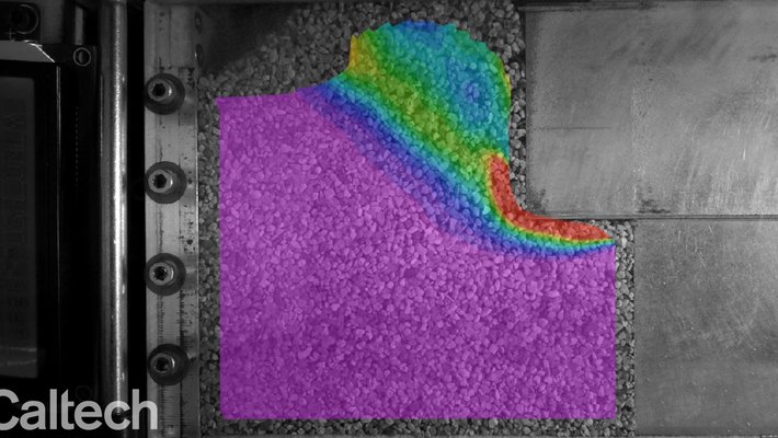 Granular material still image