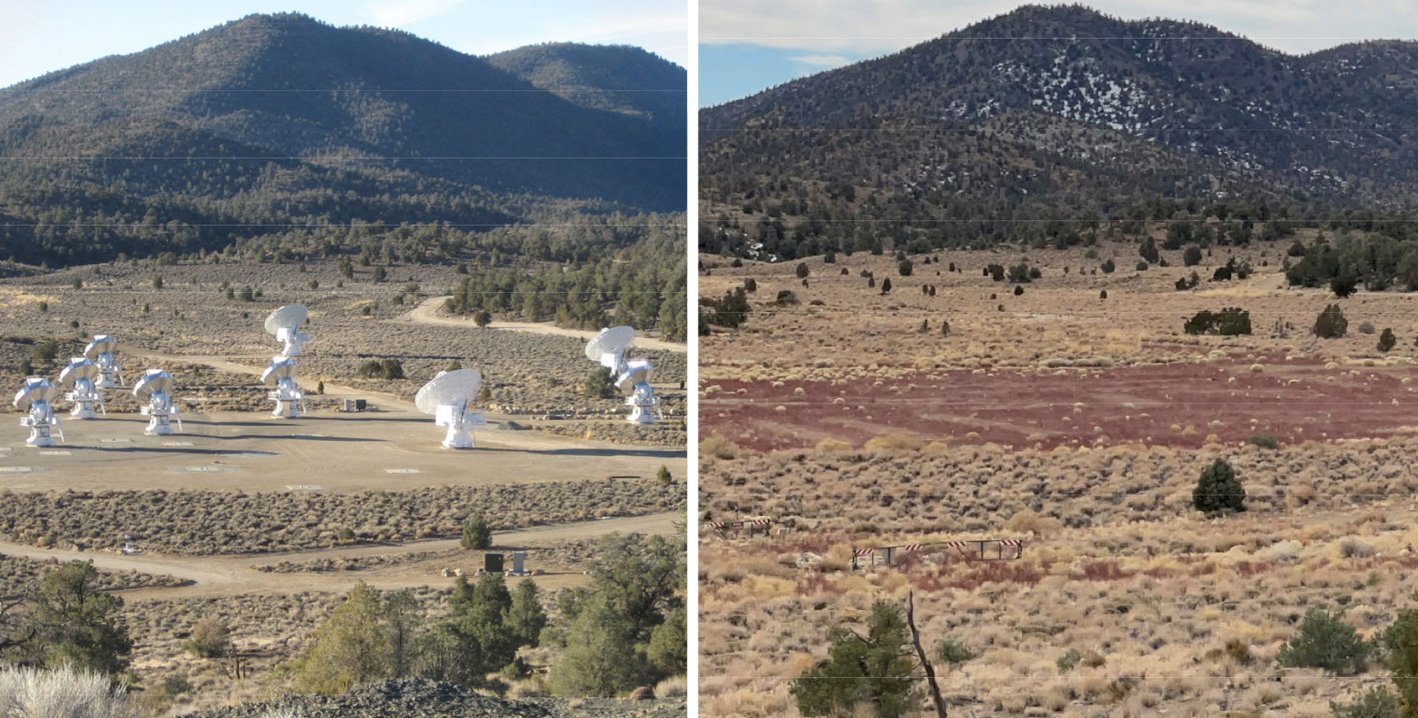 A before after look at the CARMA site.