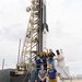 The CIBER-2 team poses with the rocket experiment.