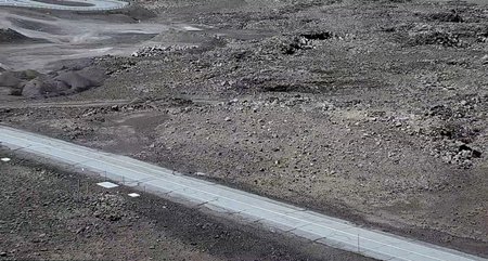 CSO after it was removed, showing barren land.