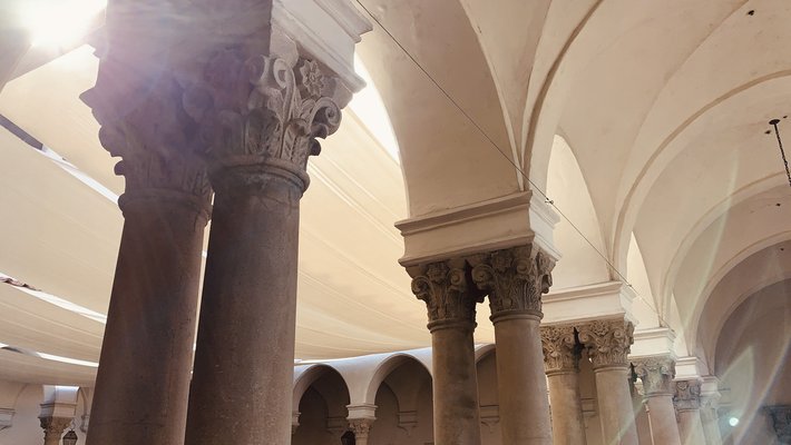 columns and arches at Caltech