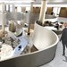 A rendering of the interior of the Chen Neuroscience Research Building.