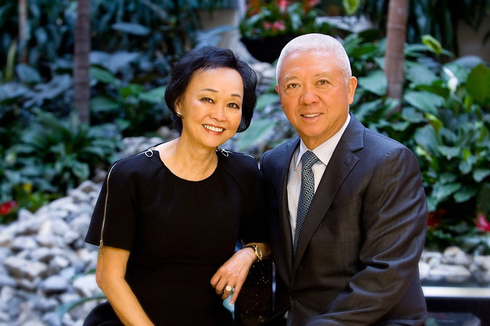 photo of Andrew and Peggy Cherng 