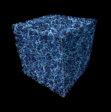 graphic image of the cosmic web