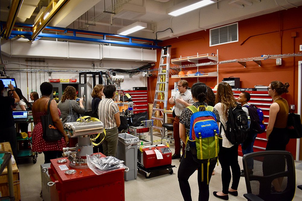 Photo from lab tour
