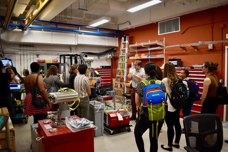 Photo from lab tour