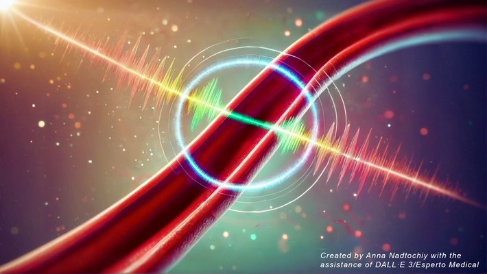 graphic representation of resonance sonomanometry