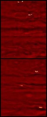 Galileo images of lightning on Jupiter