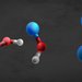 Illustration of molecules in superposition