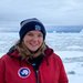 Lily Dove in Antarctica