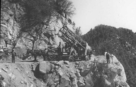 The 60-inch telescope tube 
