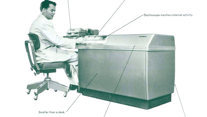 Librascope General Precision-30 (LGP-30) image from technical manual