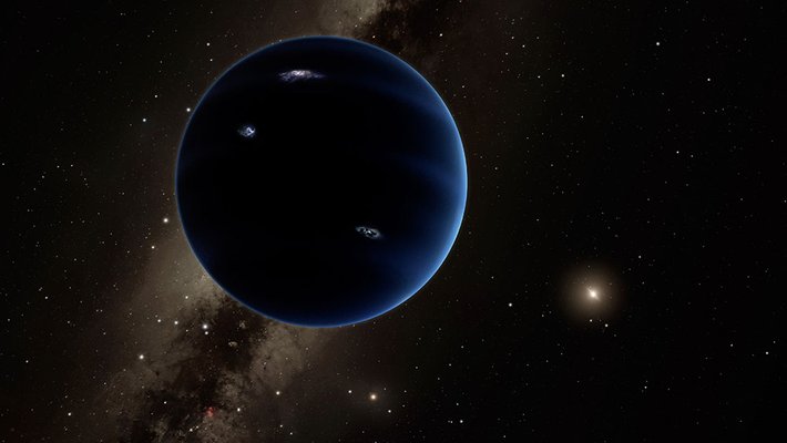 artistic rendering of Planet Nine
