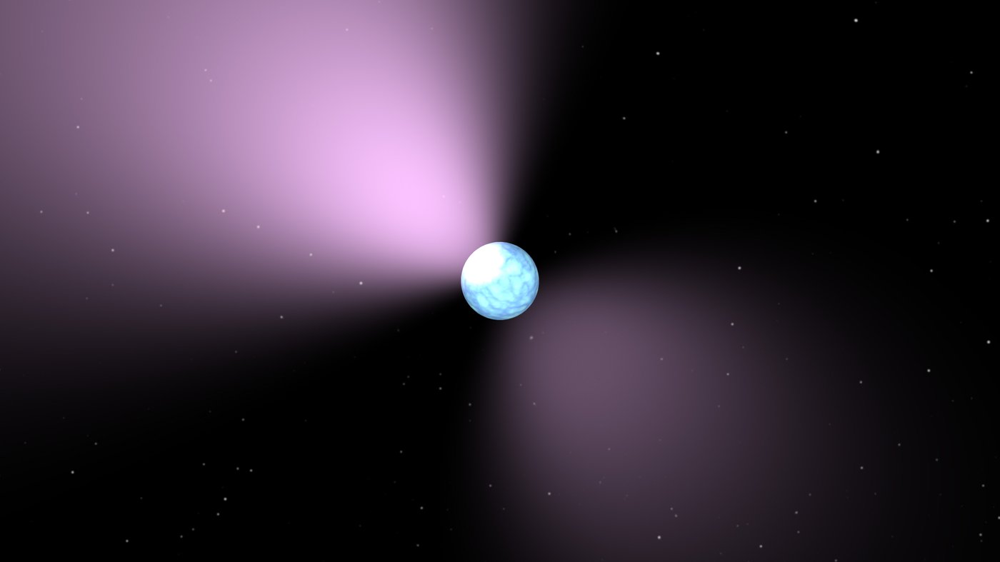 Pulsar artist's concept