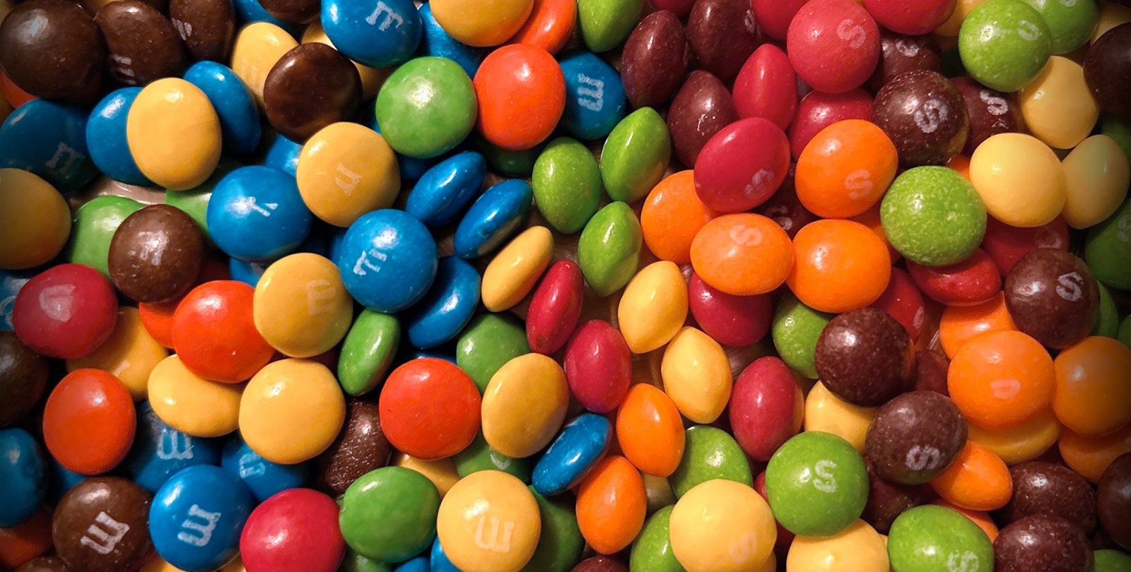 close-up of candy
