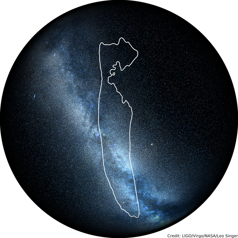 sky map of ligo signal S190426c