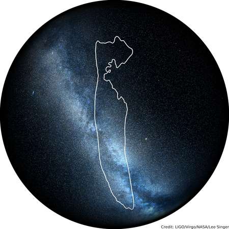 sky map of ligo signal S190426c