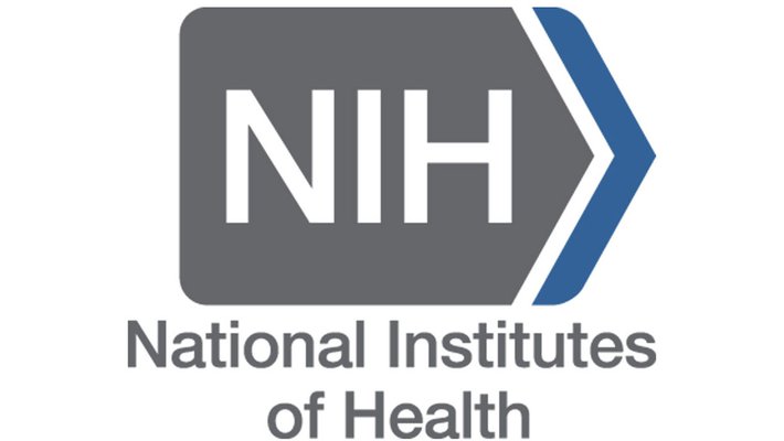 The logo of the National Institutes of Health.