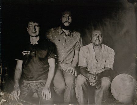 A tintype photograph from the event