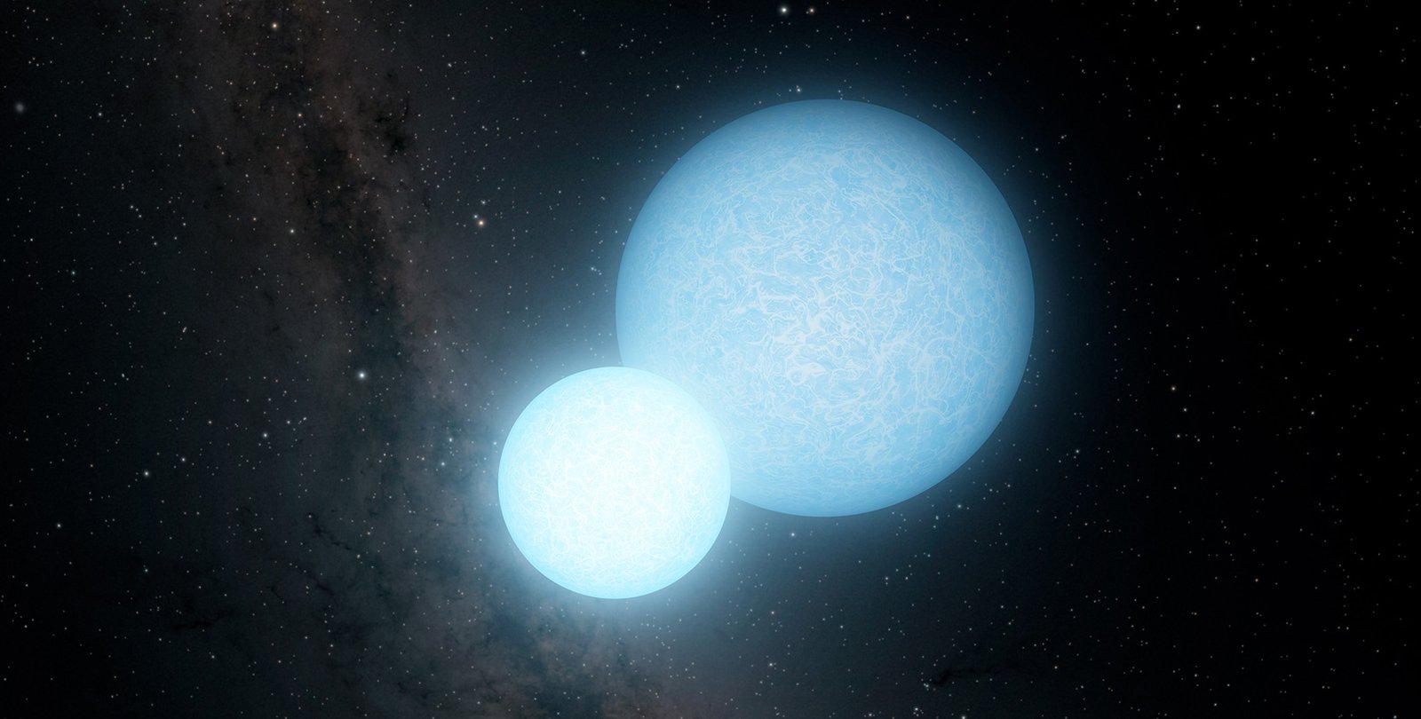 Artwork of white dwarfs